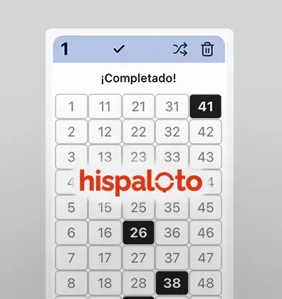 Boleto de La Primitiva en Hispaloto